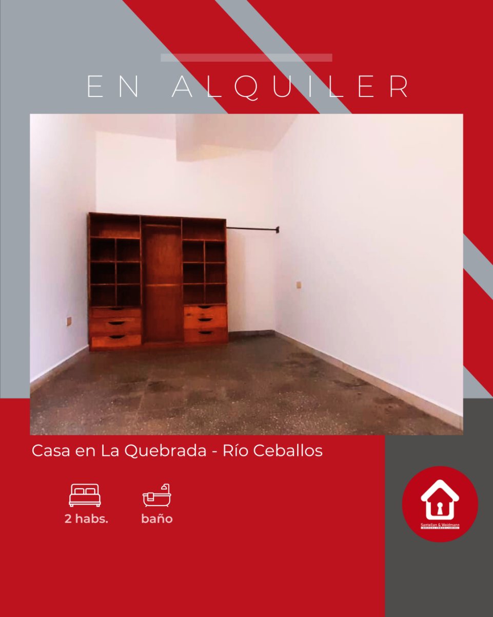 Casa en Alquiler en La Quebrada - Río Ceballos
