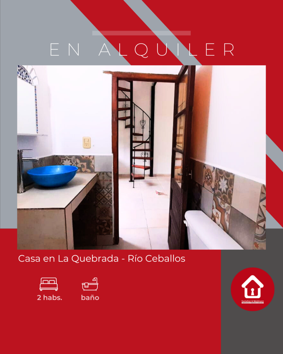 Casa en Alquiler en La Quebrada - Río Ceballos