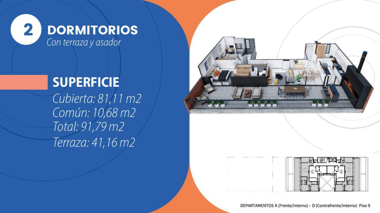 VENTA DEPTO 2 DORM - NUEVA CORDOBA - ENTREGA JUNIO 2026
