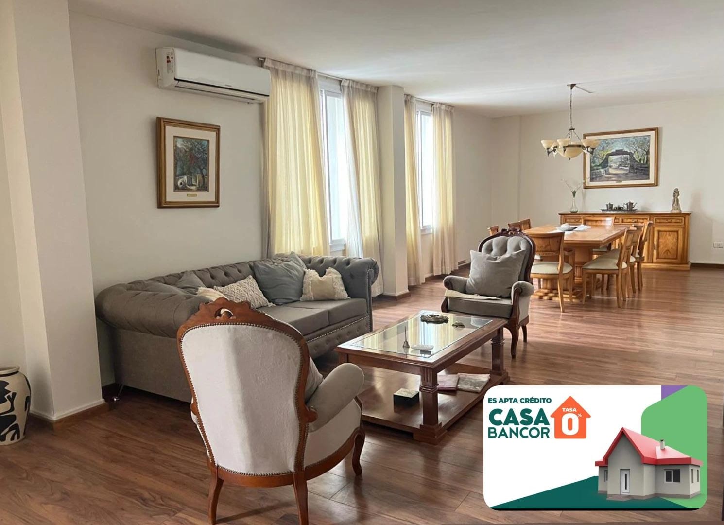 PISO EN VENTA BARRIO CENTRO CON COCHERA- APPTO CREDITO BANCOR.