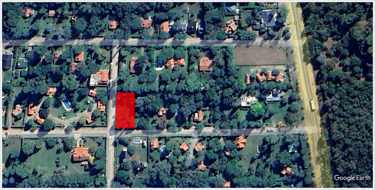 Terreno en venta en esquina Famatina y Tronador, Villa General Belgrano