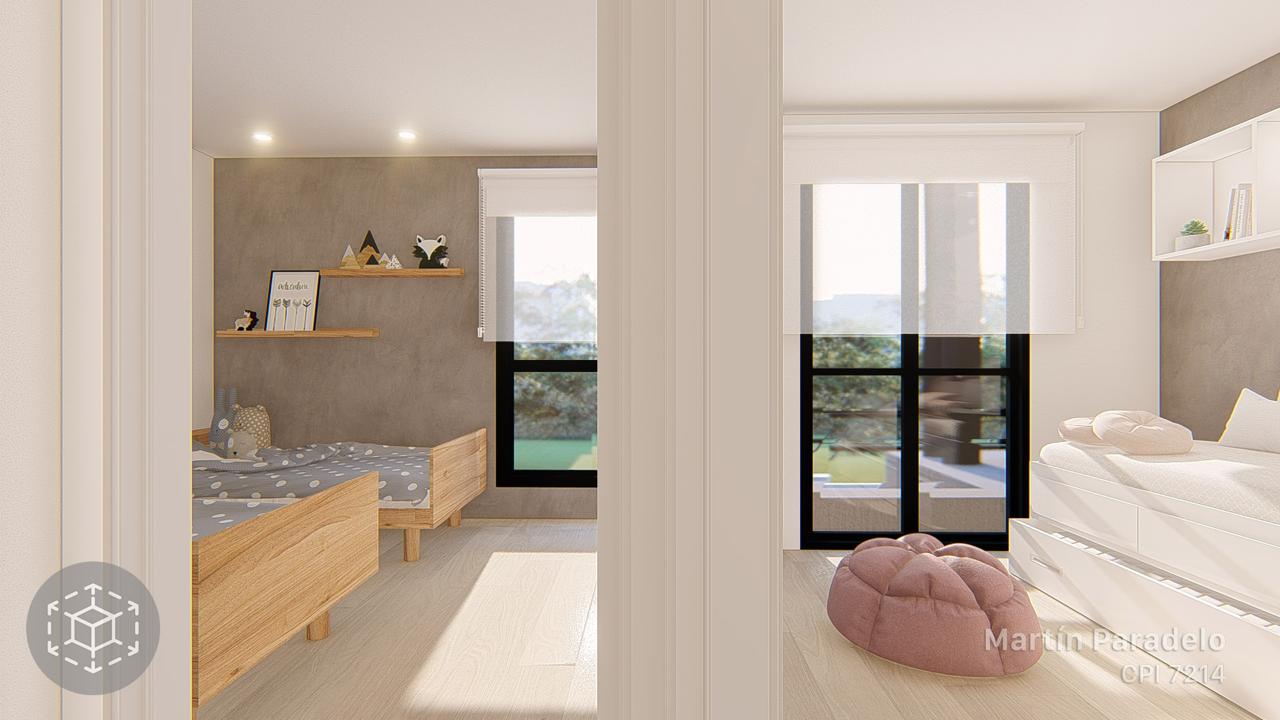 Duplex 3 dormitorios con pileta y terraza en Quebradas de Manantiales