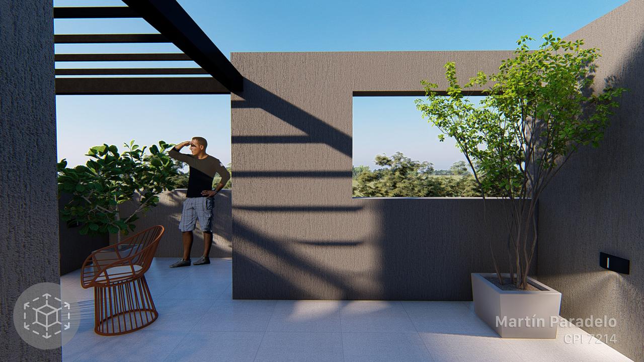 Duplex 3 dormitorios con pileta y terraza en Quebradas de Manantiales