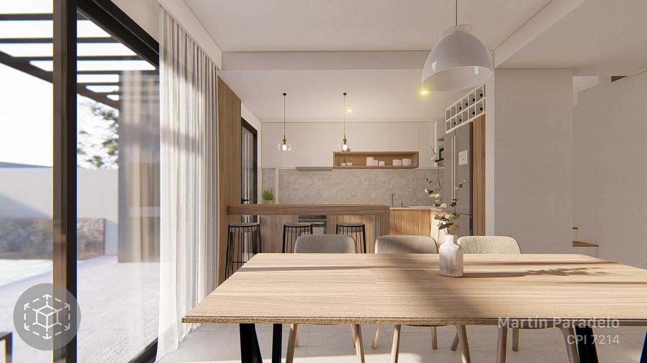 Duplex 3 dormitorios con pileta y terraza en Quebradas de Manantiales