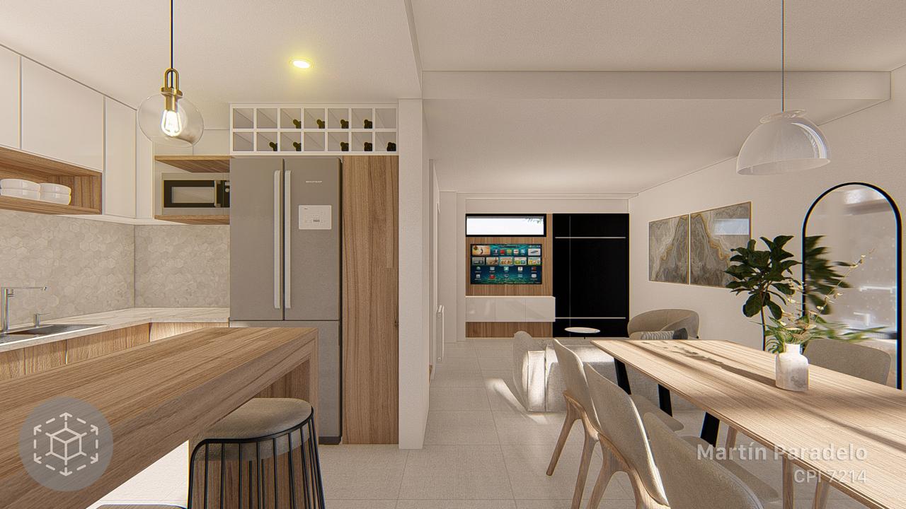 Duplex 3 dormitorios con pileta y terraza en Quebradas de Manantiales