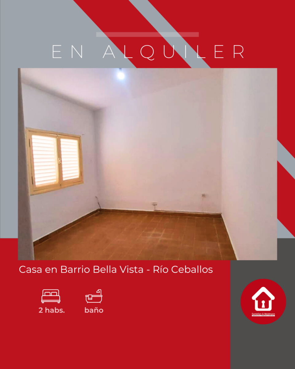 Casa en Alquiler en Barrio Bella Vista - Río Ceballos