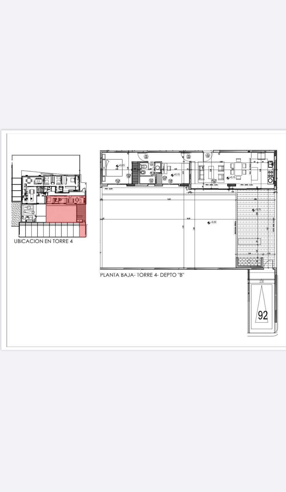 Se vende departamento en condominio Summum de 1 dormitorio