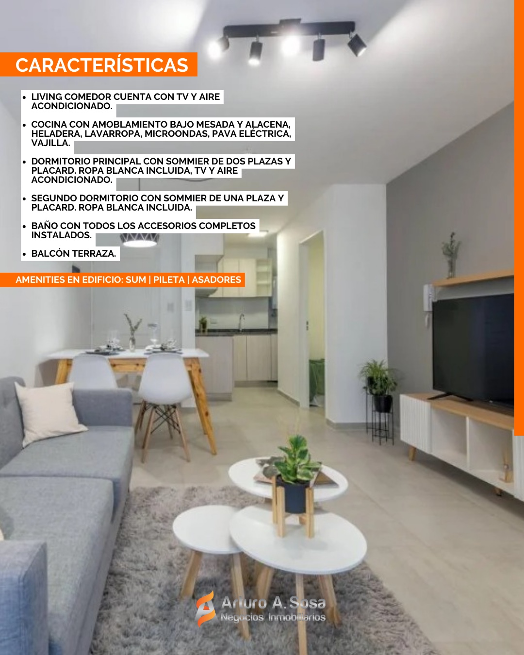 AMOBLADO EN ALQUILER DE 2 DORMITORIOS