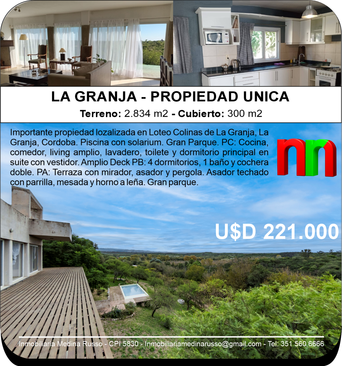 LA GRANJA - PROPIEDAD UNICA