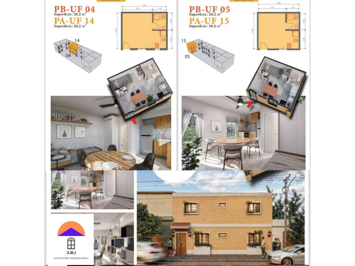 COMPLEJO DE 13 DEPARTAMENTOS EN VENTA SAN MARTÍN