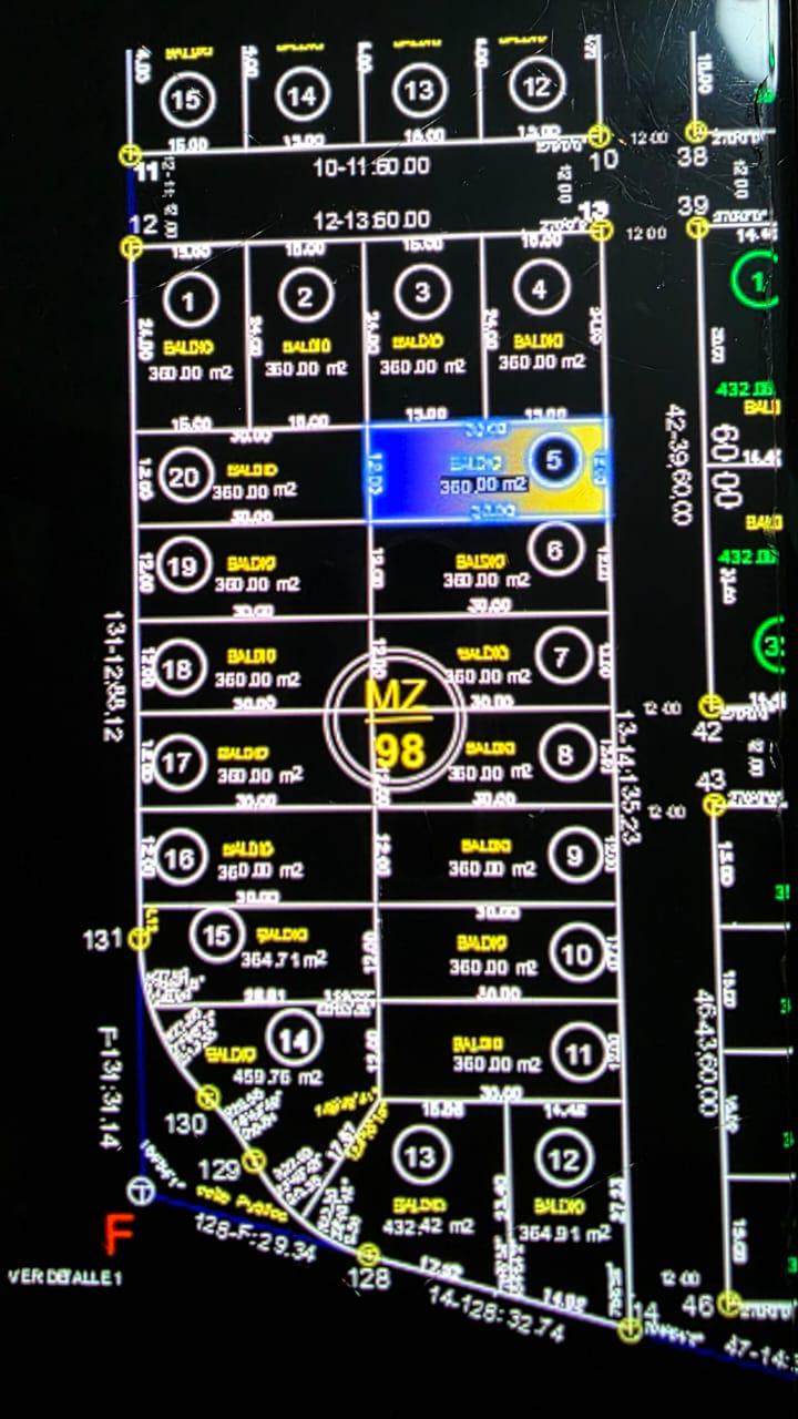 VENDO LOTE DOCTA CENTRAL