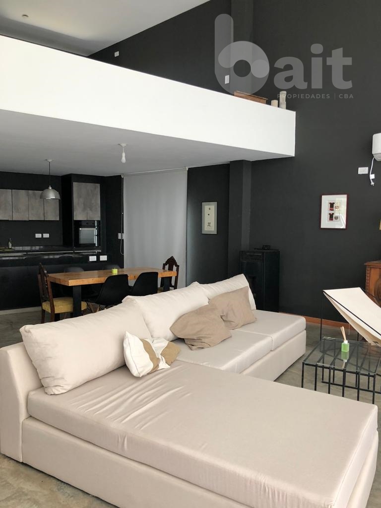 ALQUILO  CASA LOFT  1 DORMITORIO AMOBLADO CON PISICINA BARRIO VALLE DEL GOLF