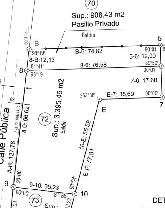 LOTE EN VENTA  ZONA SUR CÓRDOBA CAPITAL  APTO DESARROLLO INMOBILIARIO