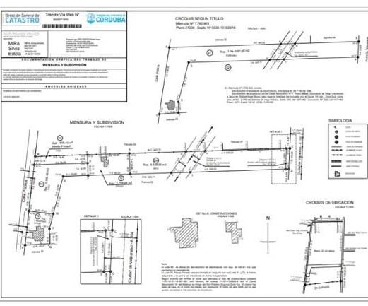 LOTE EN VENTA  ZONA SUR CÓRDOBA CAPITAL  APTO DESARROLLO INMOBILIARIO