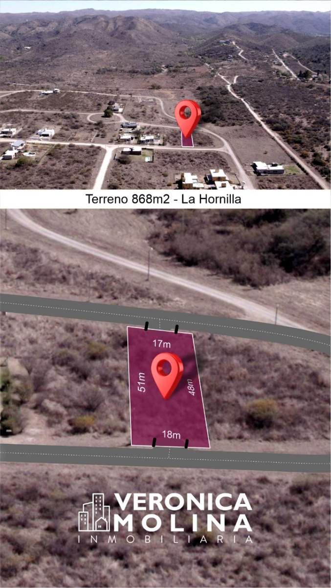 LOTE 870 M2 LA HORNILLA A METROS DE POTR