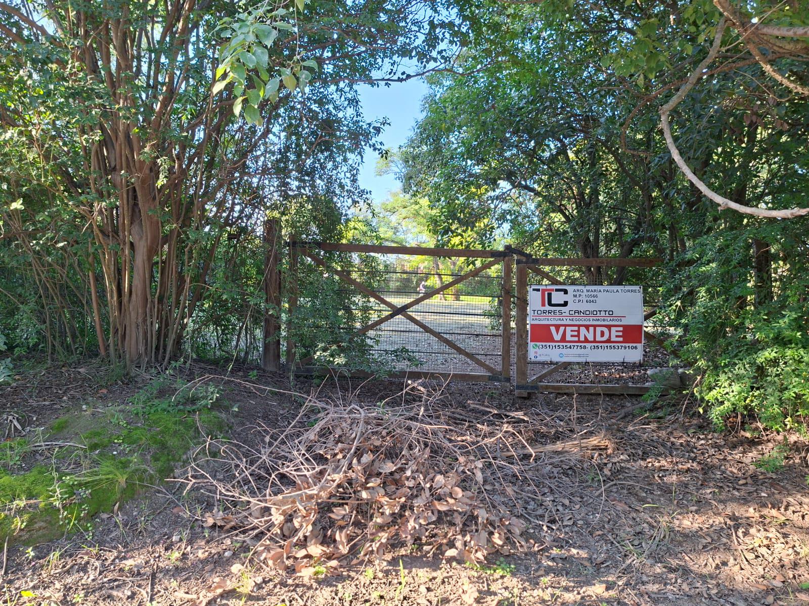 IMPORTANTE TERRENO EN VENTA , CAMINO A DIQUE CHICO