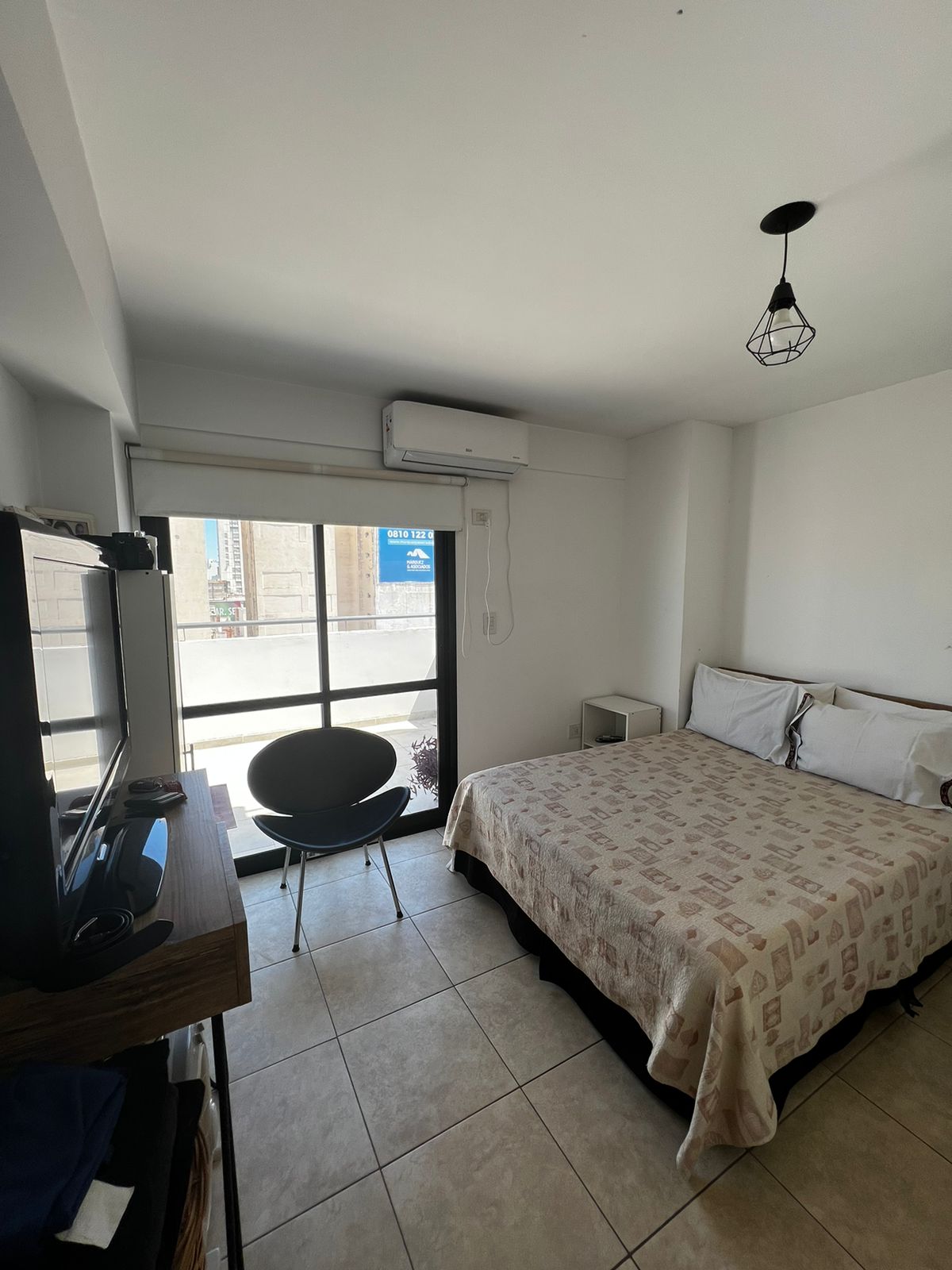 Depto en Venta  1 Dorm  Alberdi  Balcon con Asador