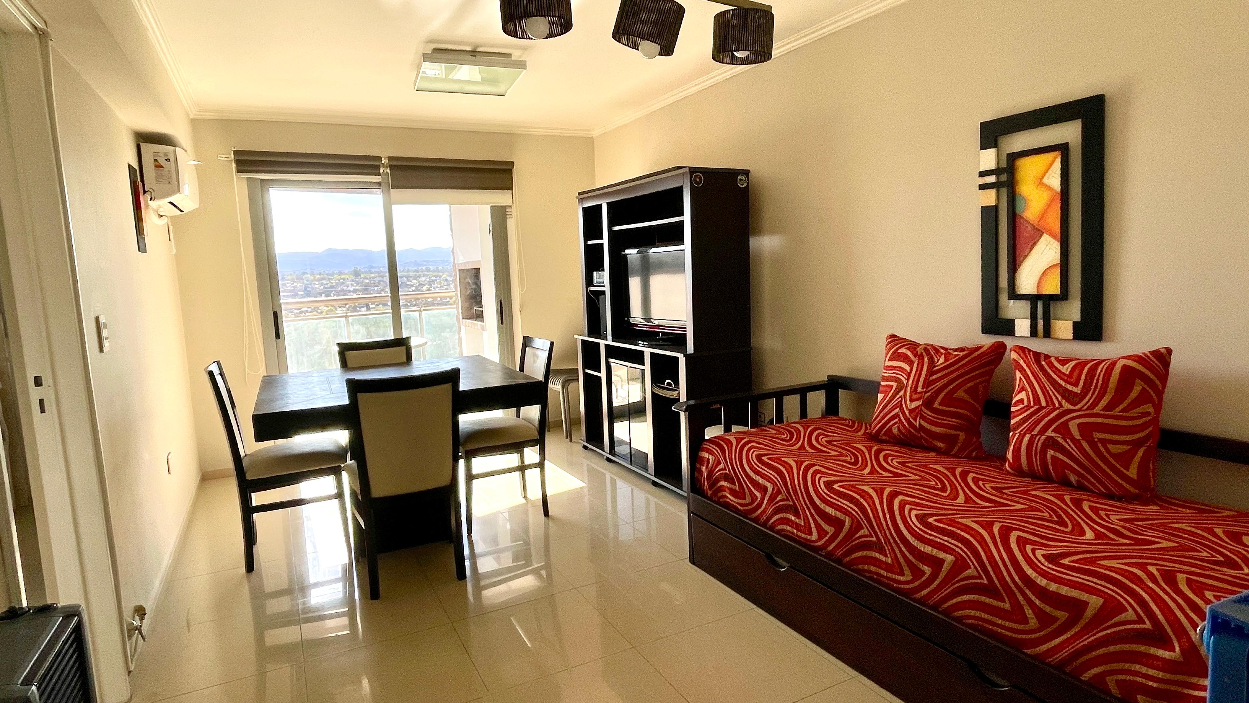 Alquiler Amoblado en Alto Villasol Dpto de 1 Dormitorio