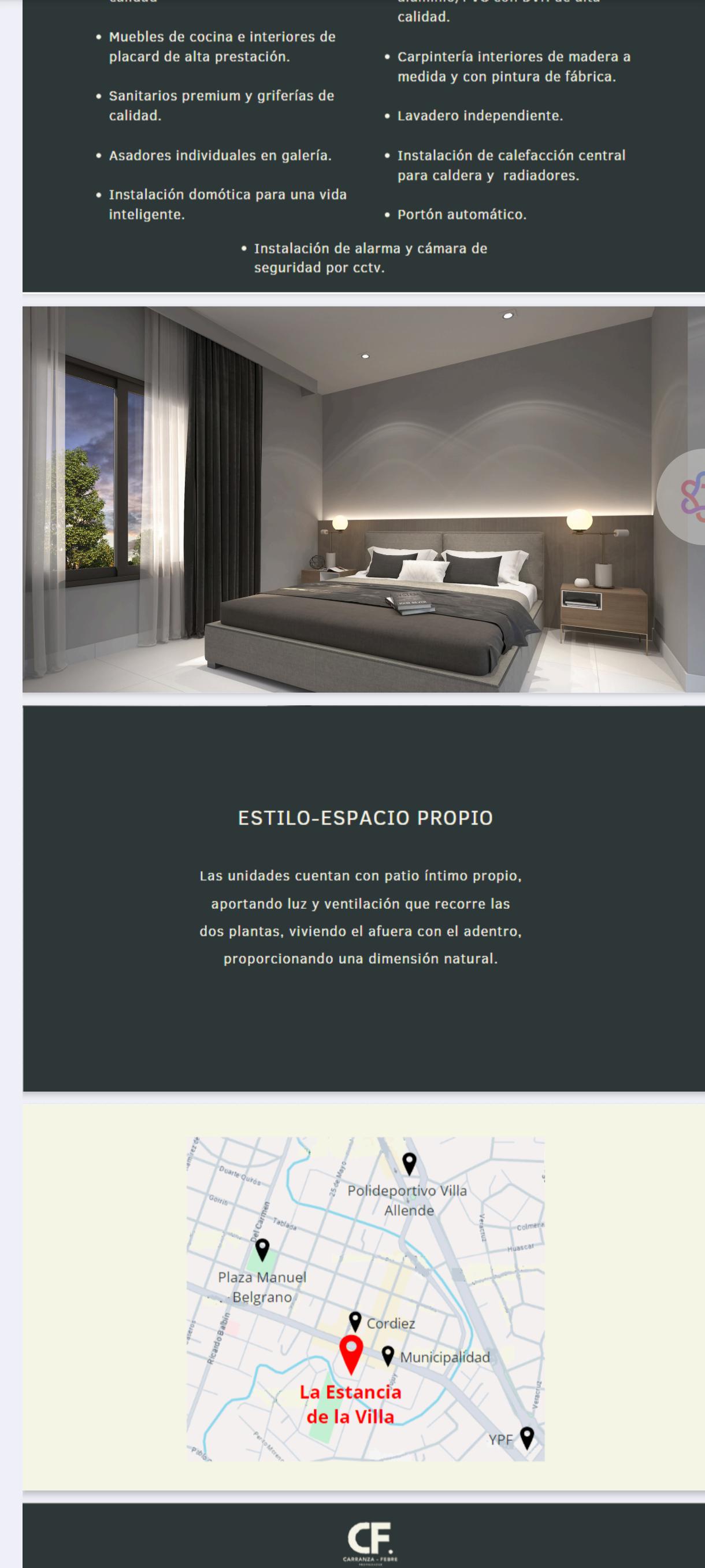 HOUSING LA ESTANCIA DE LA VILLA 9 CASAS 2D Y 3 DORMITORIOS A ESTRENAR