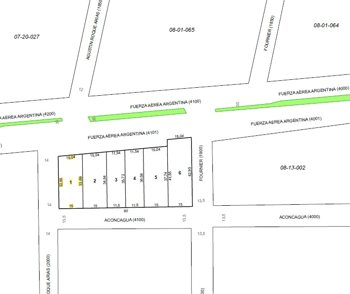 VENTA TERRENO ESQUINA APTO DESARROLLO AV. FUERZA AEREA