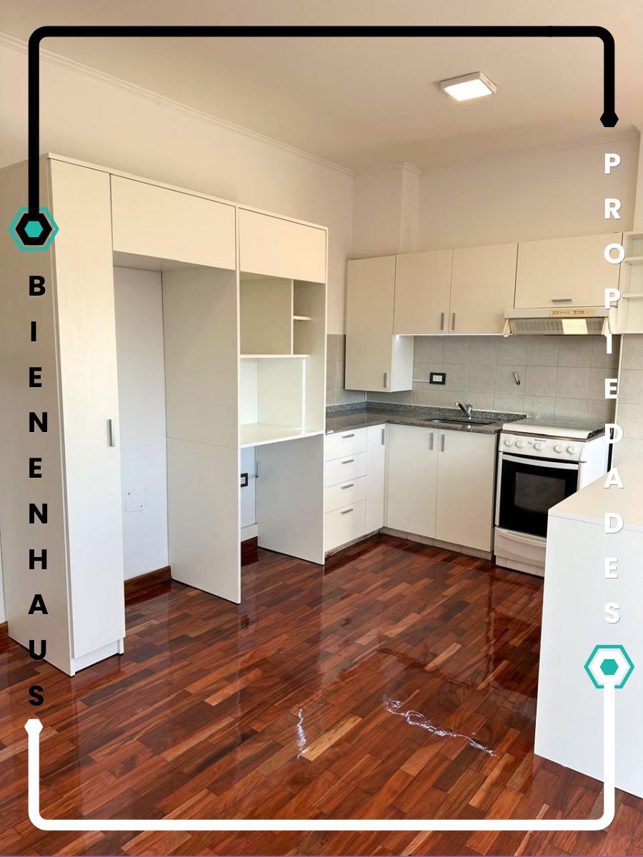 1 dormitorio Nueva Córdoba - balcón - piso alto