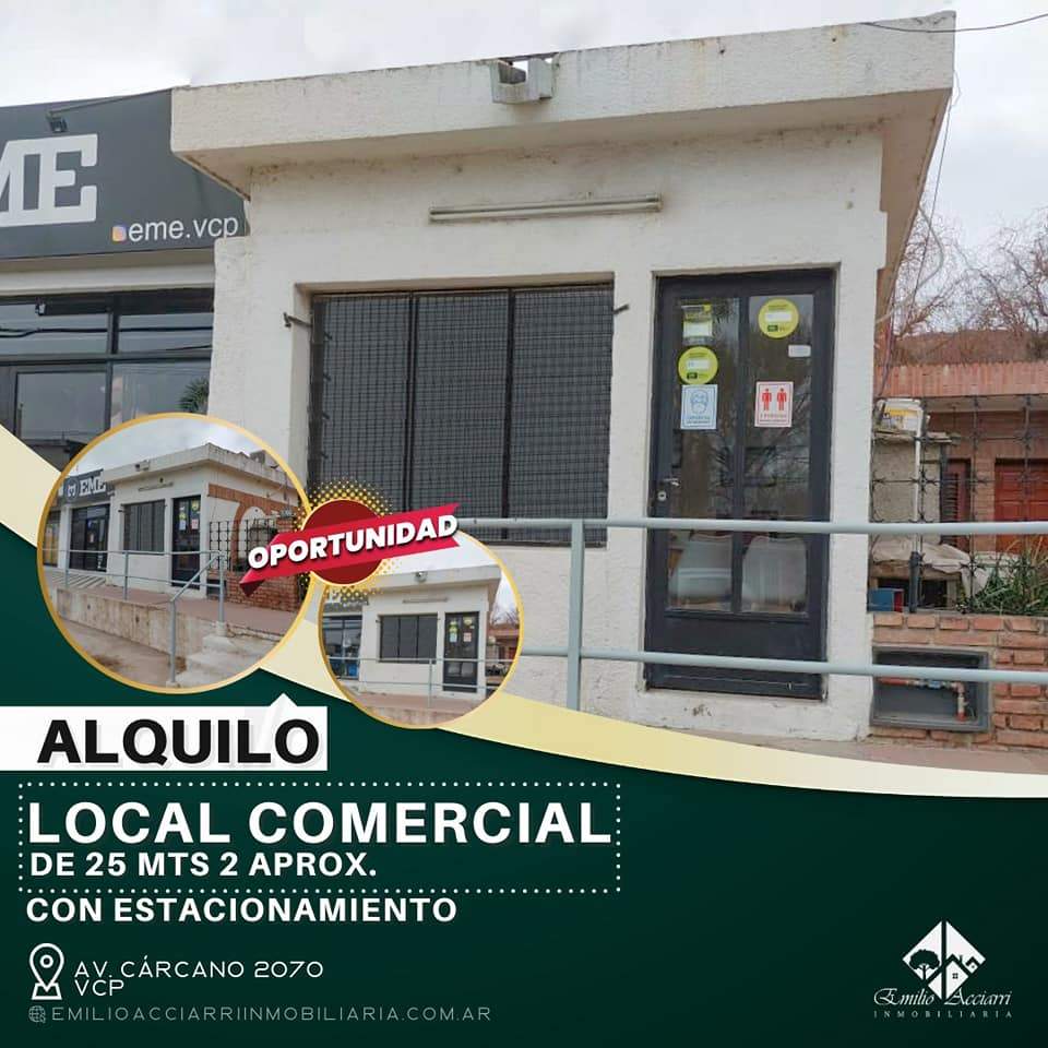 Alquilo Local Comercial Sobre Av. Carcano