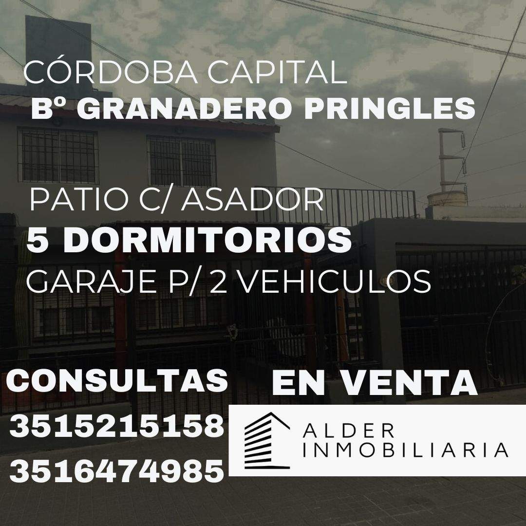 Casa en venta barrio Granadero Pringles