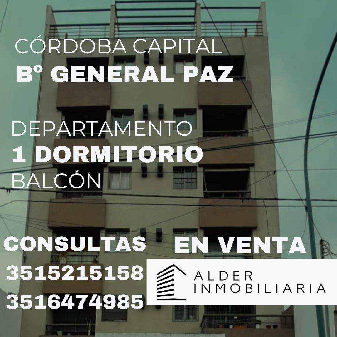 Departamento en venta barrio General paz