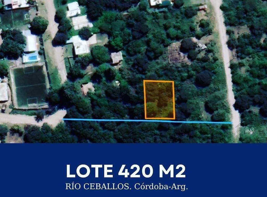 Venta de Terreno 420 m² Bº La Amistad, Río Ceballos, Córdoba. Arg.