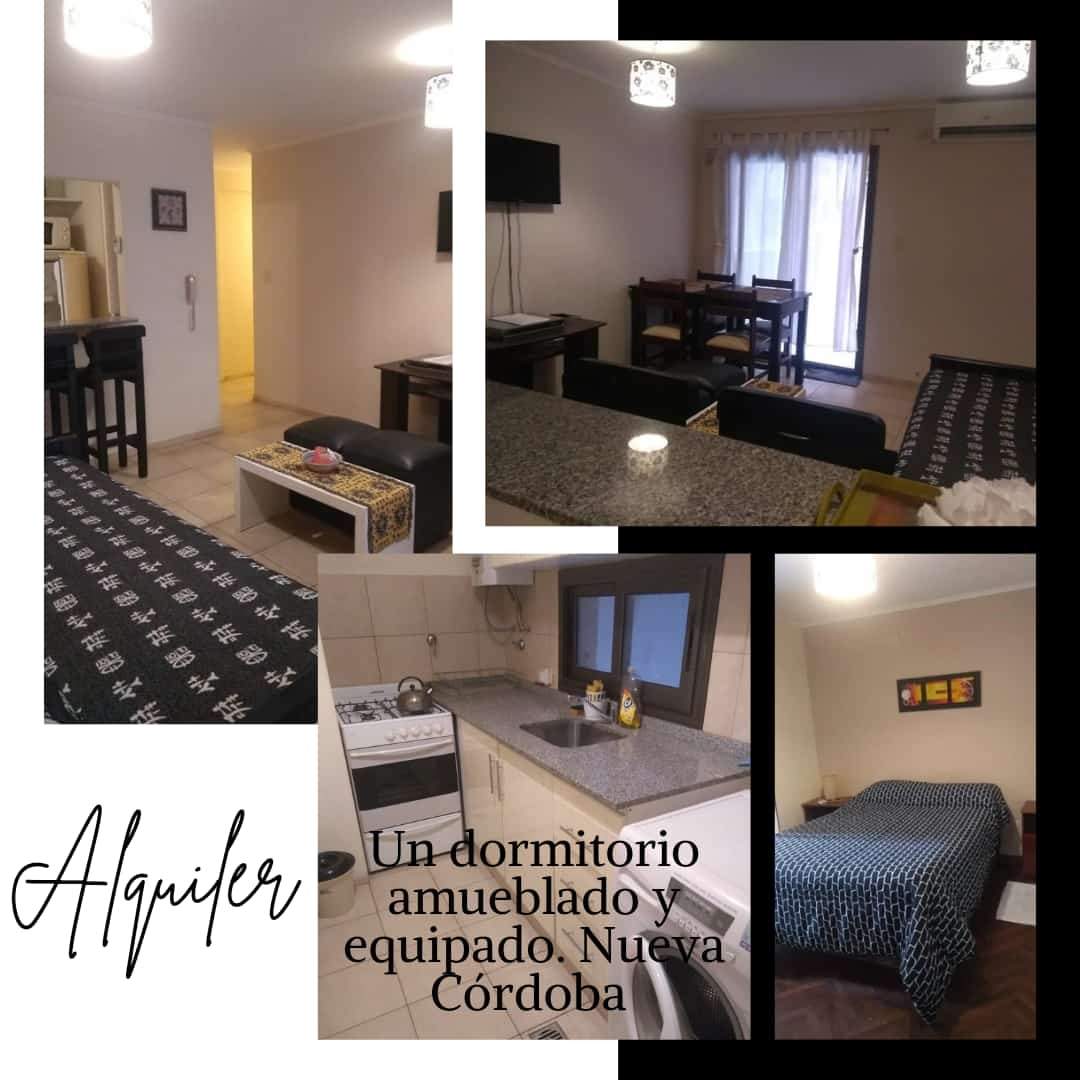 Hermoso departamento amoblado, en alquiler permanente o Temporario