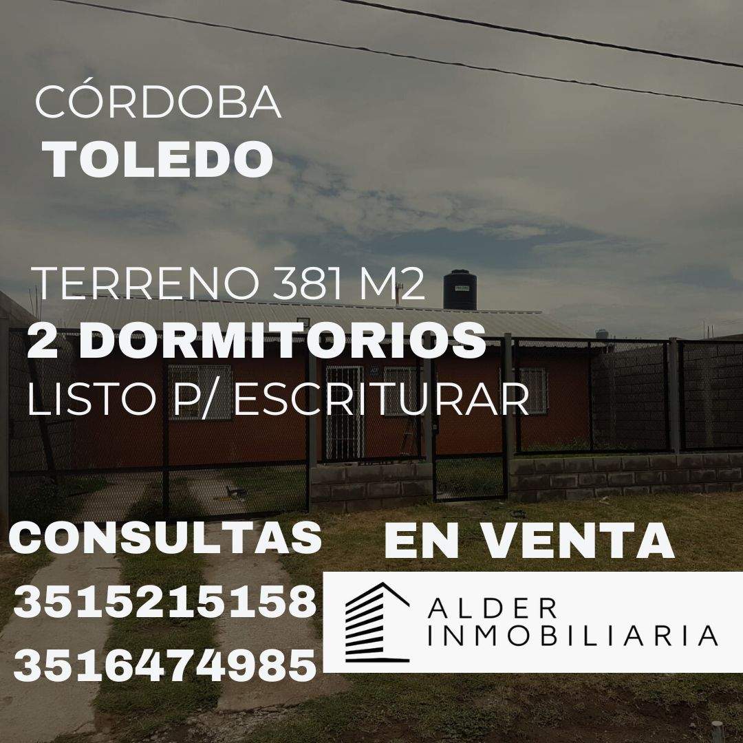 Casa en venta ubicada en la localidad de Toledo