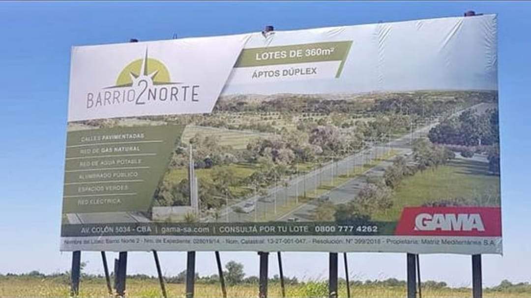 Lote en venta,barrio Norte II