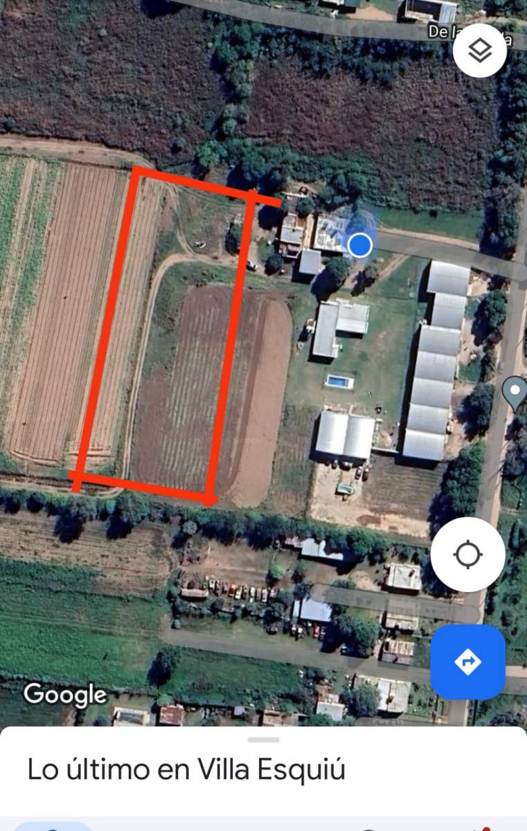 VENTA LOTES aptos Galpones en Villa Esquiu