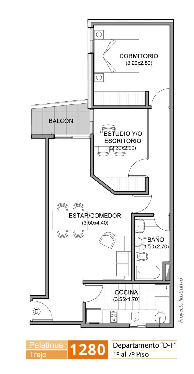 Excelente dpto. de dos dormitorios en Nueva Córdoba
