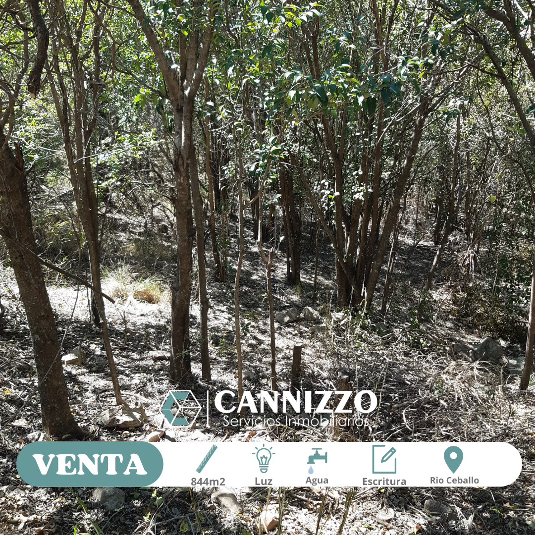 Terreno En Venta, Rio Ceballos, Escritura 844m2servicios