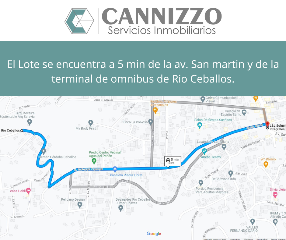 Terreno En Venta, Rio Ceballos, Escritura 844m2servicios