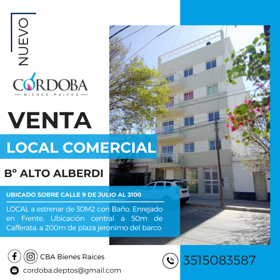 local en VENTA en Alto alberdi