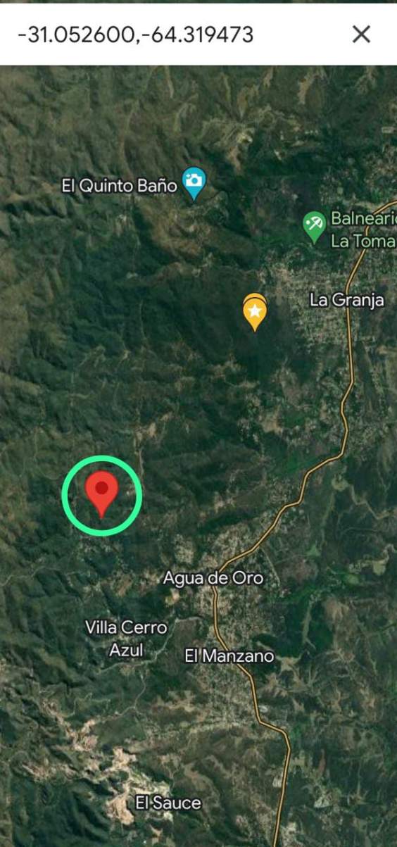 VENTA CAMPO AGUA DE ORO CORDOBA IDEAL EMPRENDIMIENTO TURISTICO