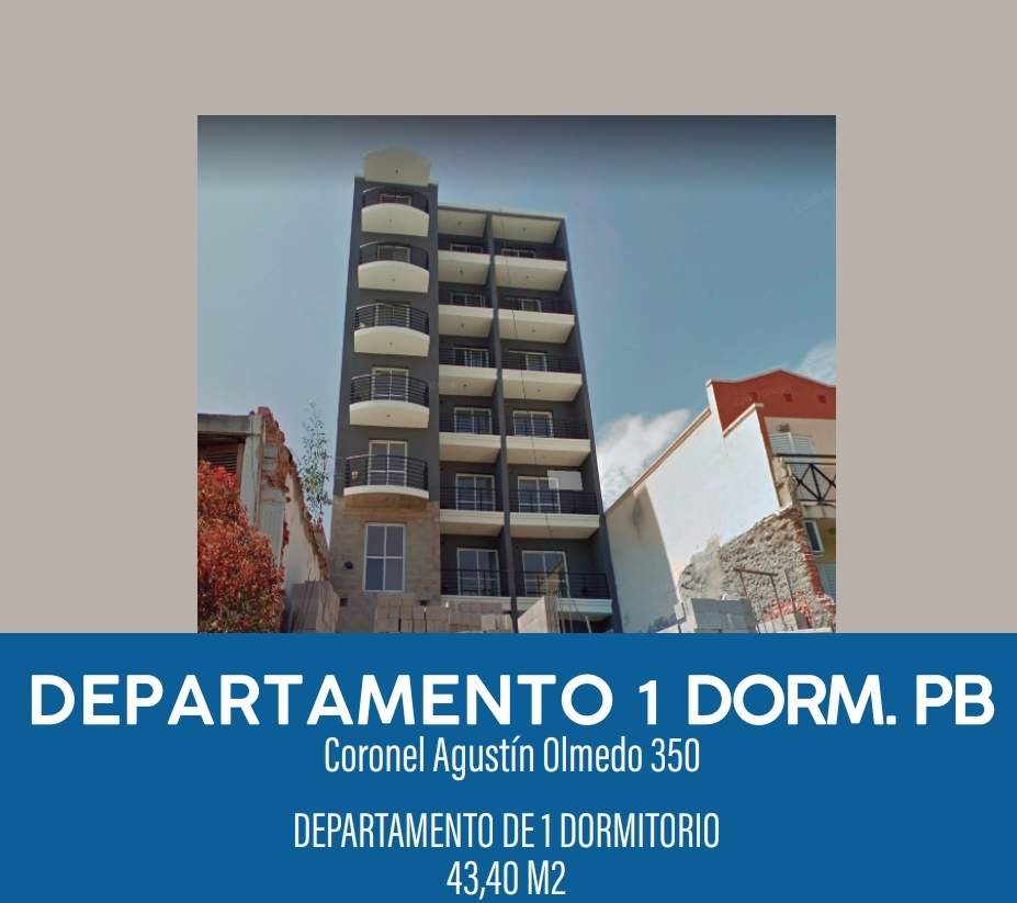 VENTA DEPARTAMENTO 1 DORMITORIO CON PATIO- B° ALBERDI -