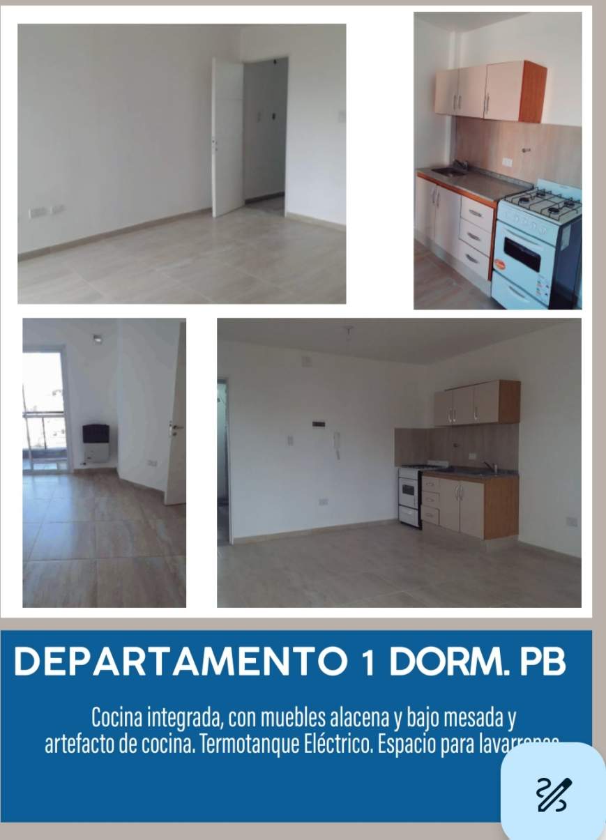 VENTA DEPARTAMENTO 1 DORMITORIO CON PATIO- B° ALBERDI -