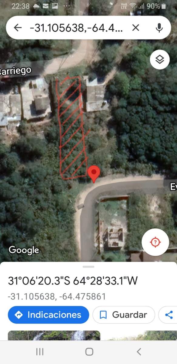 TERRENO EN VENTA EN LA FALDA PCIA DE CÓRDOBA, ARGENTINA