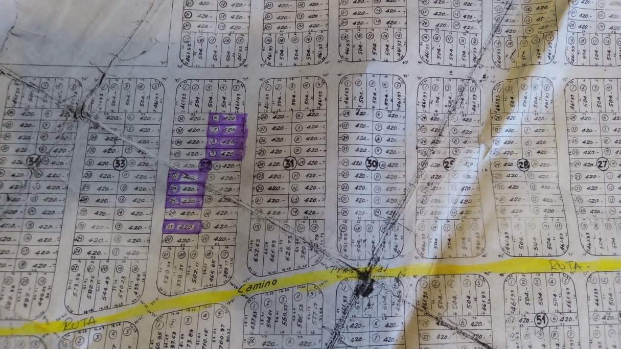 8 LOTES EN VENTA (juntos o por unidad) CON ESCRITURA - PAMPA ALTA - VILLA CIUDAD DE AMÉRICA - POTRER